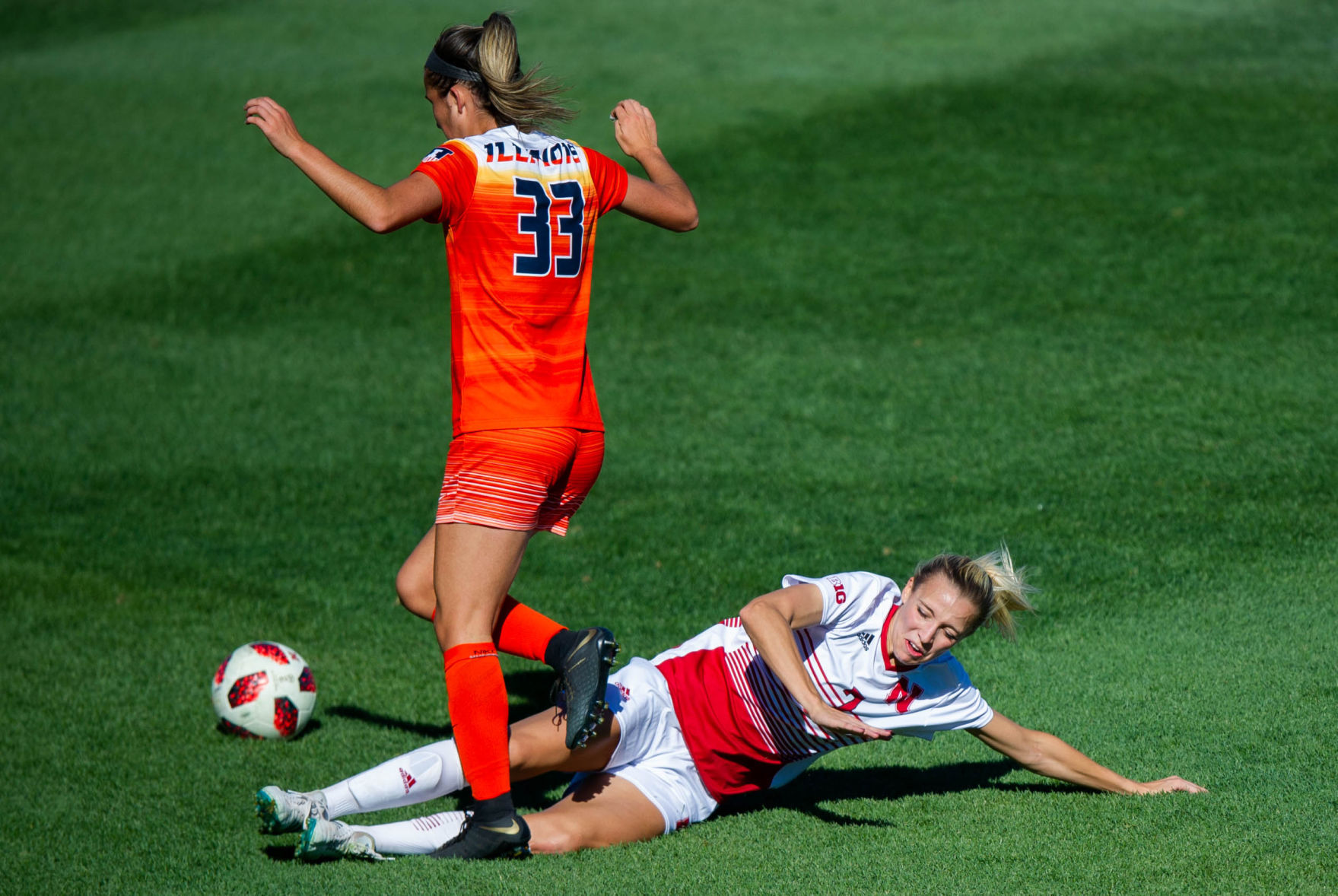 Nebraska soccer vs. Illinois, 10/21
